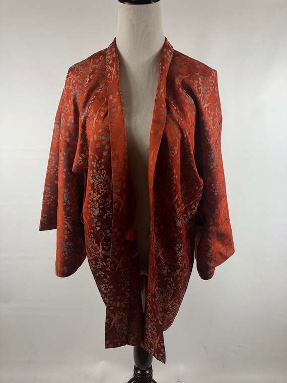 Vintage Silk Haori Kimono - image 3