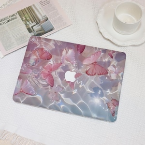 Butterfly in the Water MacBook Case for MacBook Ret 15/13,Air 15/13,MacBook 12,MacBook Pro 16/15/14,Apple Laptop Sleeves Cover A2941 2141