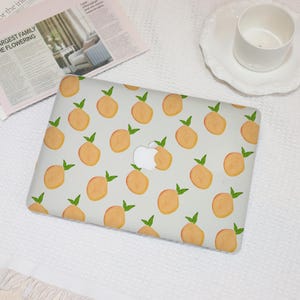 Mango Painting Cute New MacBook Case for MacBook Ret 15/13,Air 15/13,MacBook 12,MacBook Pro 16/15/14,Apple Laptop Sleeves Cover A2941 2141