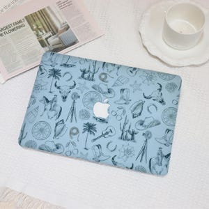 Vintage Sketch Adventure MacBook Case for MacBook Ret 15/13,Air 15/13,MacBook 12,MacBook Pro 16/15/14,Apple Laptop Sleeves Cover A2941 2141