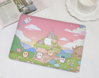 Fantasy Chiikawa Castle MacBook Case for MacBook Ret 15/13,Air15/13/11,MacBook12,MacBook Pro 16/15/14/13,Apple Laptop SleevesA2941 2141 1534