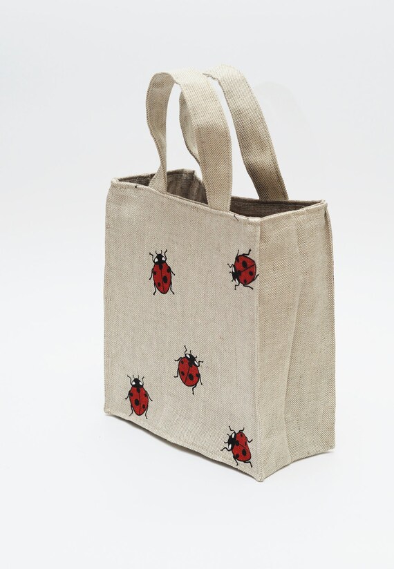 Lunch bag Eco friendly Ladybug | Etsy