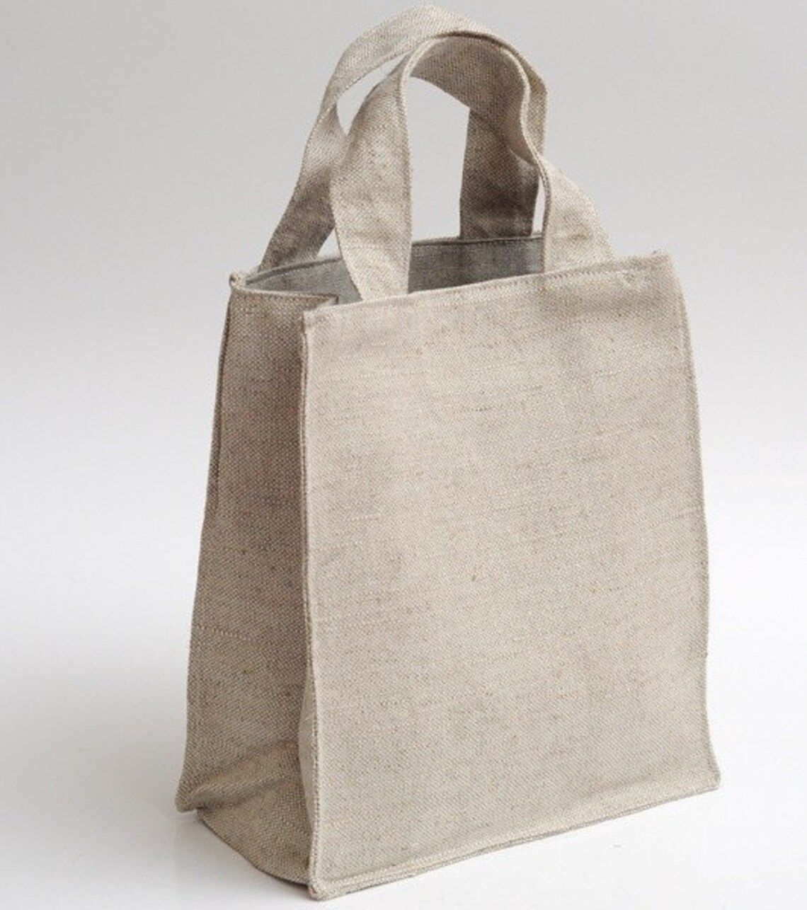 Lunch Bag Eco Friendly Natural Linen Etsy