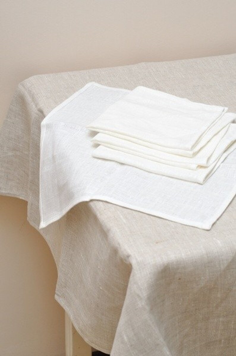 Grey Natural Linen Tablecloth size 60 X 120 Etsy