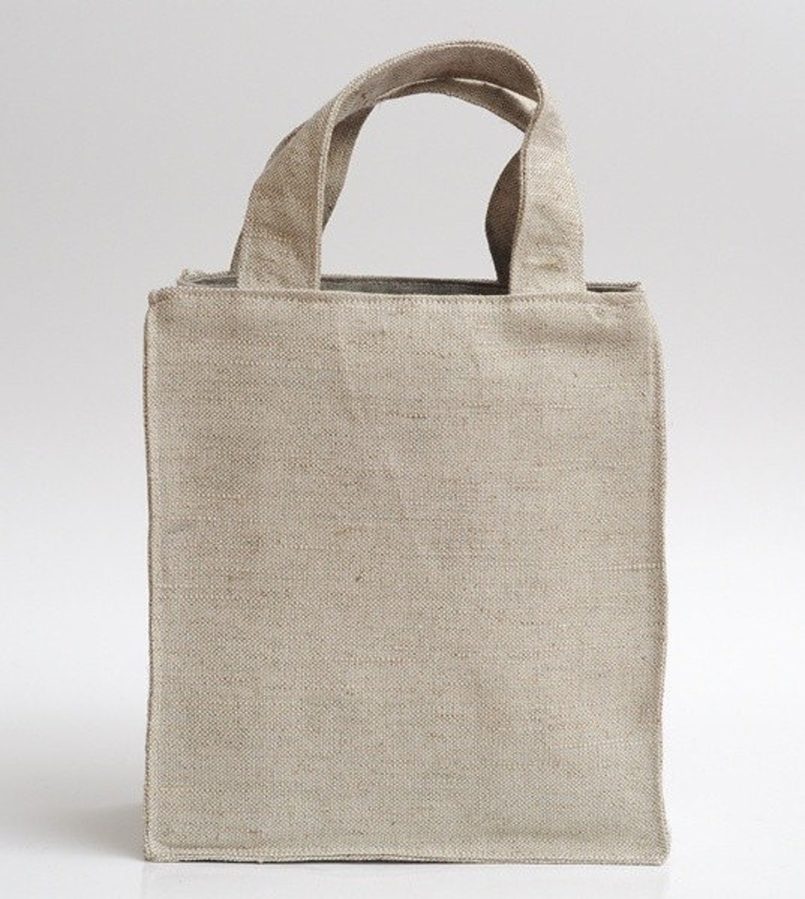 Lunch Bag Eco Friendly Natural Linen Etsy
