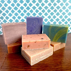 Homemade Anime-Inspired Soap Bars