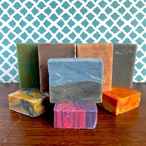 Homemade Anime-Inspired Bar Soap