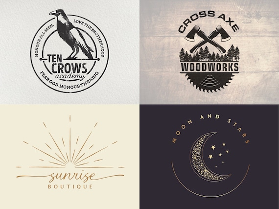 Logo Design Custom Logo Design Logo Design Custom Logo Photography Logo Design Business Logo Design Logo Design Branding Logo Stamp Etsy