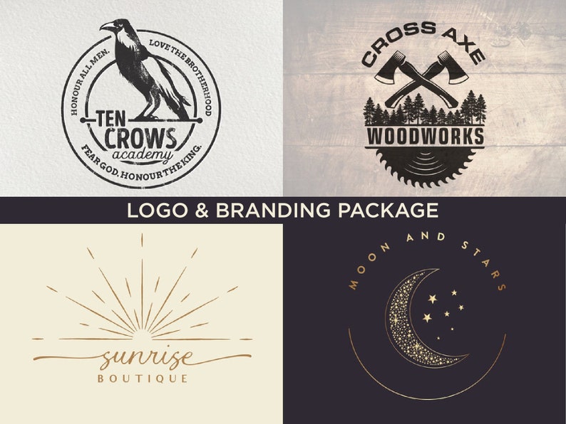 Branding Logo Design, Logo Branding Kit, Branding Kit, Branding Package, Logo Branding, Custom Logo Design, Branding Logo, Minimal Logo image 1