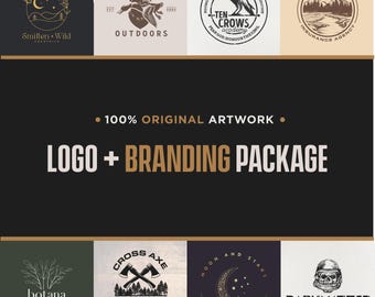 Custom Logo, Logo Design, Logo Design Custom For Business, Hand Drawn Logo, Business Logo Design, Logo, Photography Logo