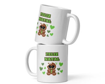 Kerstmok van 11 oz - Porta-19-ontwerp