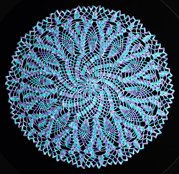 1mt diameter statement table mat, colorful round mat, eclectic centerpiece, Beach Coastal Home Decor