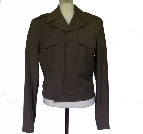 Vintage 1950's Mens Army Jacket