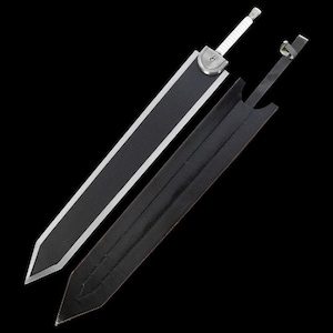 Espada Dragon Slayer negra de Berserk Guts, ideal como regalo.