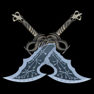 Espadas legendarias del caos de Kratos