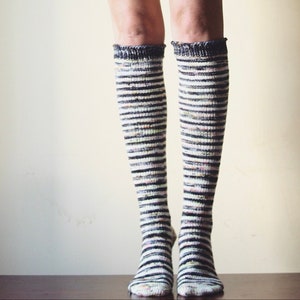 Stitch Witch Knee High Socks  knitting pattern PDF instant download