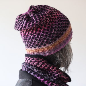 Thistle Thorn Hat KNITTING PATTERN PDF instant download