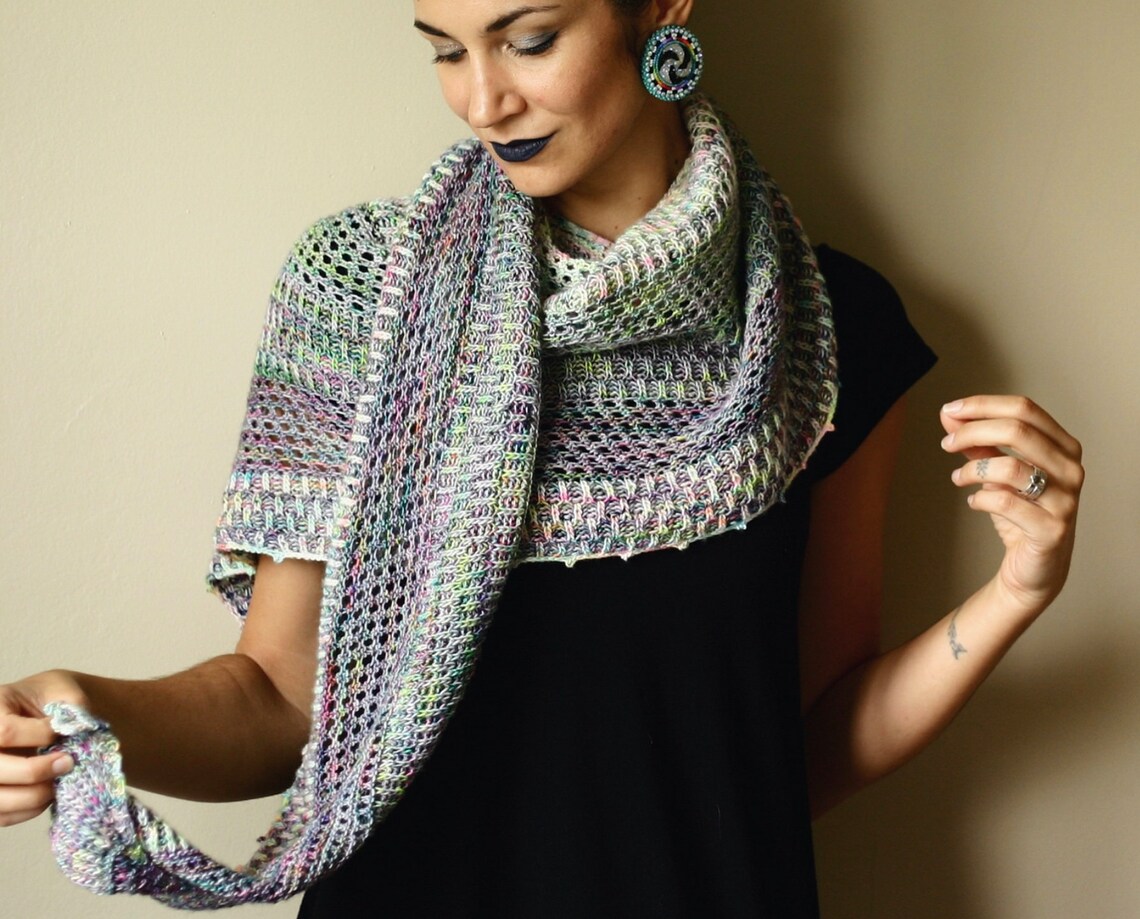 Dancehall Shawl KNITTING PATTERN PDF Instant Download - Etsy