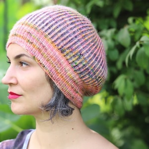 In The Making Hat Brioche KNITTING PATTERN PDF  instant download