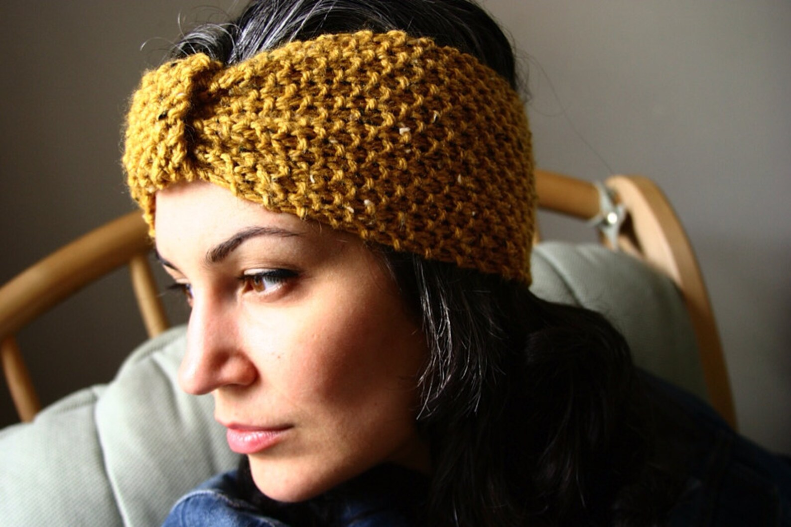 Knit Turban Head Wrap Winter Head Band Knitting Pattern PDF Etsy