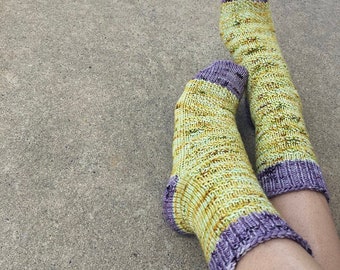 DK House Socks  knitting pattern PDF instant download