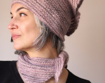 Cloud Kerchief or Cowl Knitting Pattern PDF instant download