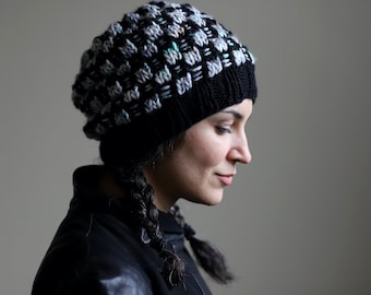 Knitting Pattern - Hat VICE VERSA Hat(child, Adult