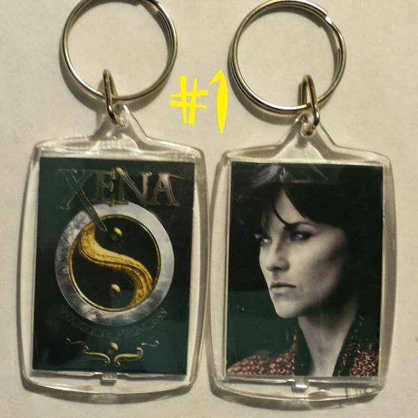 Xena Warrior Princess Custom Made Key Chains Lucy Lawless Keychains