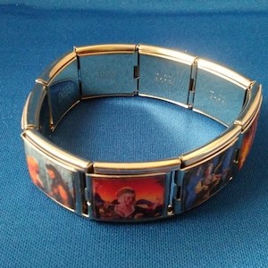 Xena Warrior Princess Custom Made BITTER SUITE Italian Charm Photo Bracelet ILLUSIA