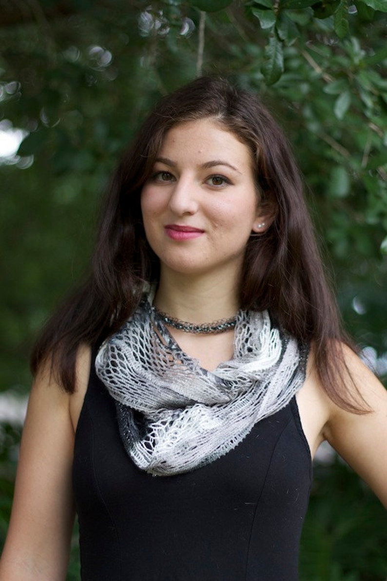 Infinity Scarf Necklaces/choker Wire Crochet Etsy