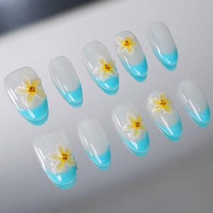 Handmade Classic French Tips Press On Nails, Elegant White French Tips Nails, Reusable Nails Art, Acrylic Nails, Fake Nails, Wedding Nails