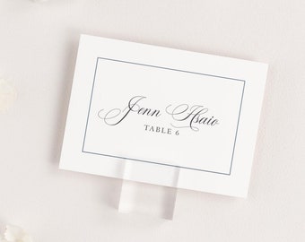 Grace Place Cards - Deposit - Wedding Place Cards - Escort Cards