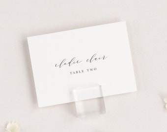 Nicole Place Cards - Deposit - Wedding Place Cards - Escort Cards