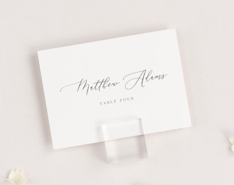 Chelsea Place Cards - Deposit  - Wedding Place Cards - Escort Cards