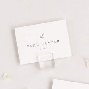 Priya Place Cards - Deposit - Wedding Place Cards - Escort Cards