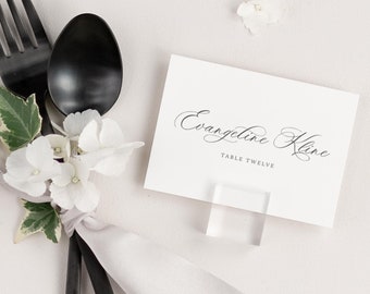 Hazel Place Cards - Deposit - Wedding Place Cards - Escort Cards