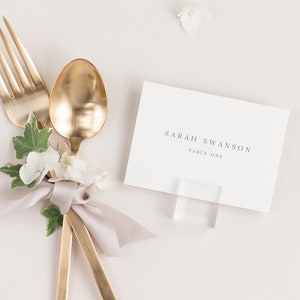 Emma Place Cards - Deposit - Wedding Place Cards - Escort Cards