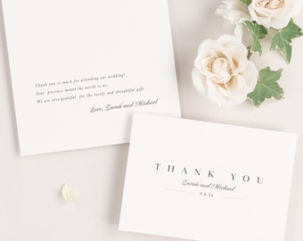 Zarah Bedankkaarten voor bruiloften - Bedankkaarten voor bruiloften - Bedankkaarten voor bruiloften