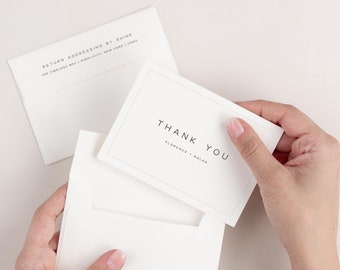 Florence Wedding Thank You Cards - Wedding Thank You Notes - Wedding Thank Yous