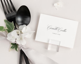 Camille Place Cards - Deposit - Wedding Place Cards - Escort Cards