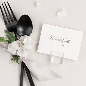 Camille Place Cards - Deposit - Wedding Place Cards - Escort Cards