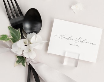 Austin Place Cards - Deposit - Wedding Place Cards - Escort Cards