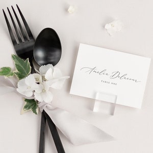 Austin Place Cards Deposit Wedding Place Cards Escort Cards image 1