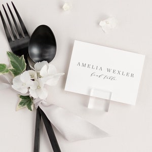 Amelia Place Cards Deposit Wedding Place Cards Escort Cards image 1