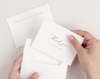 Noelle Wedding Bedankkaarten - Bedankkaarten voor bruiloften - Bedankkaarten voor bruiloften