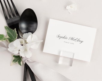 Jennifer Place Cards - Deposit - Wedding Place Cards - Escort Cards