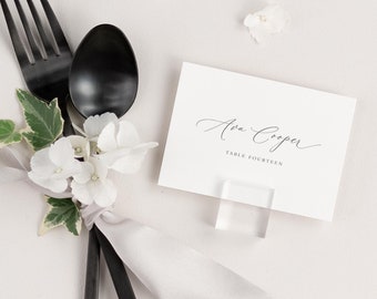 Lucille Place Cards - Deposit - Wedding Place Cards - Escort Cards
