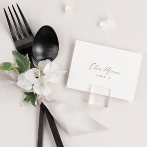 Natalie Place Cards Deposit Wedding Place Cards Escort Cards image 1