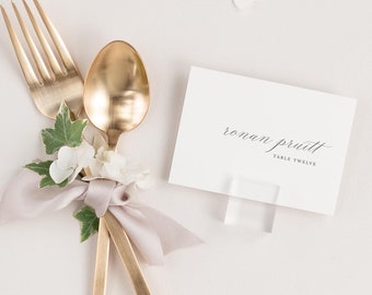 Chloe Place Cards - Deposit  - Wedding Place Cards - Escort Cards