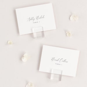 Natalie Place Cards Deposit Wedding Place Cards Escort Cards image 2